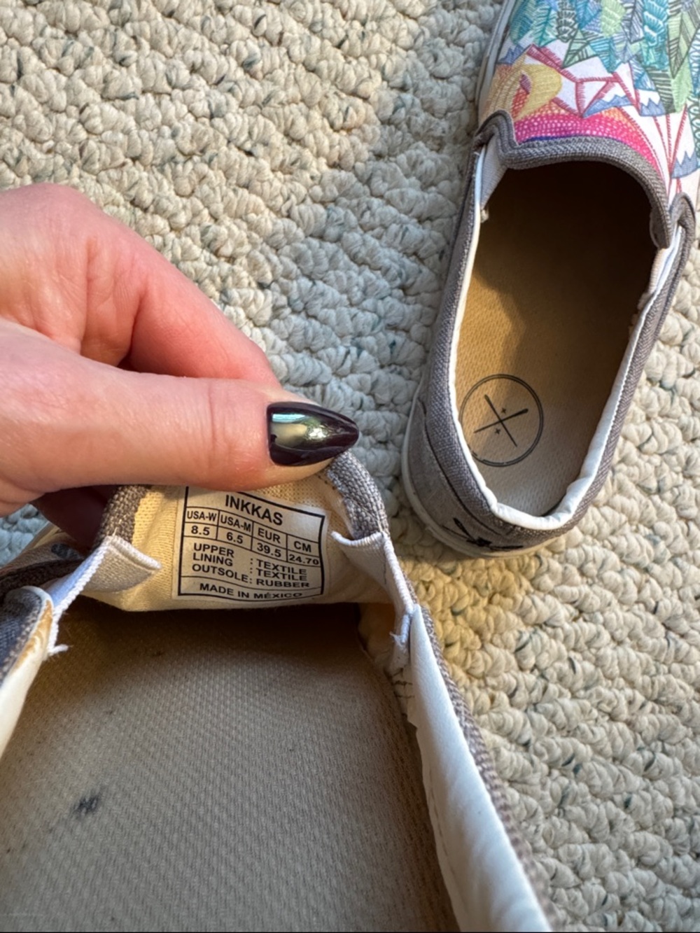 Inkkas Global Footwear Trek Slip On shoes - Picture 6 of 7